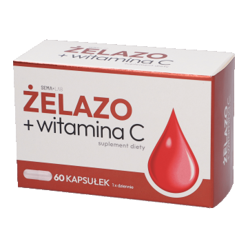 SEMA Lab Fier + Vitamina C, 60 capsule tari