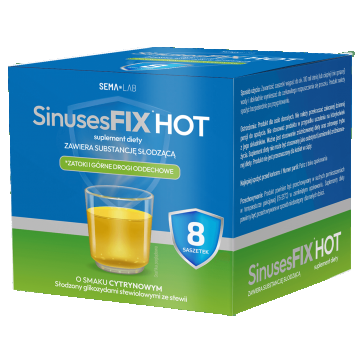 SEMA Lab SinusesFix Hot, 8 pliculețe