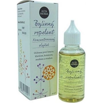 ALTA HERBA Ulei repelent pe bază de plante împotriva insectelor 1x50 ml