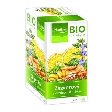 Apotheke Bio Selection Ceai de ghimbir cu lămâie și mentă 20 x 1,5 g