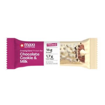 Baton proteic Chocolate Cookie & Milk, 45 g, Maxi Nutrition