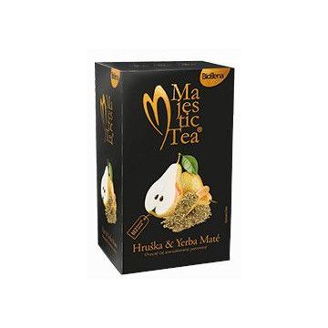 Biogena Majestic Tea Pere & Yerba Mate pungi de ceai de fructe 20 x 2,5 g