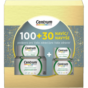Centrum Silver AZ 50+, pachet cadou 130 comprimate
