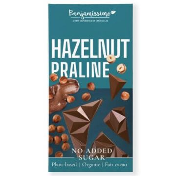 Ciocolata bio praline, 60 g, Benjamisimo