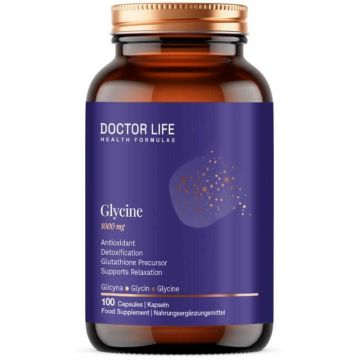 Doctor Life L-glicină 1000 mg, 100 capsule
