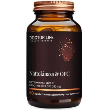 Doctor Life Nattokinase 2000Fu & OPC 250 mg 60 capsule