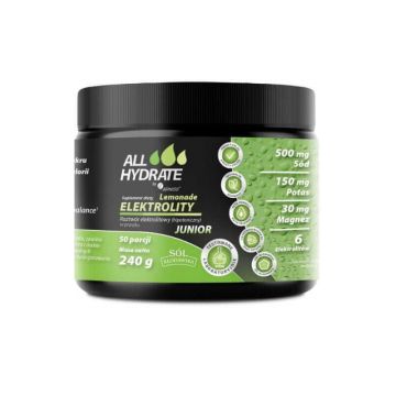 Electroliți Lemonade Junior 240g ALLHydrate