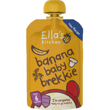 Ella's Kitchen Mic dejun organic cu banane și iaurt 100 g
