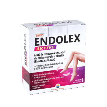 Endolex Aktive, 10 flacoane, Sun Wave Pharma