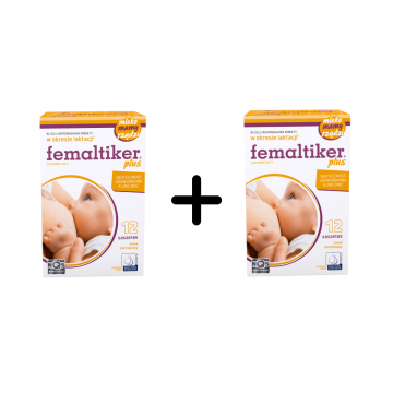 Femaltiker Plus, aromă de caramel, 2 x 12 Pliculețe, NutroPharma