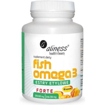 Fish Omega-3 Forte Ethyl Esters 60 capsule Aliness