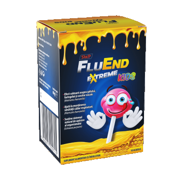 Fluend Extreme Kids, 10 acadele, Sun Wave Pharma
