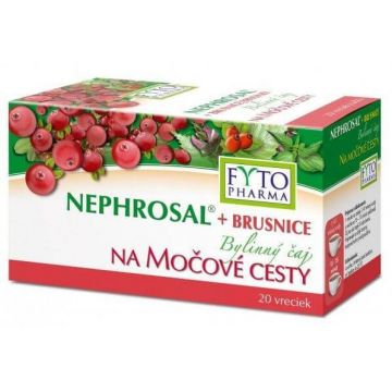 Fyto Pharma Cranberry ceai de plante pentru tractul urinar 20 x 1,5 g
