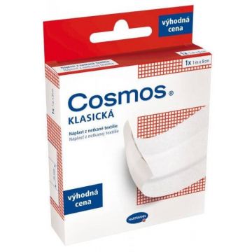Hartmann Cosmos clasic Plasture nețesut 1m x 8 cm alb