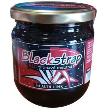 Health Link BIO Melasă de trestie neagră, 360 ml
