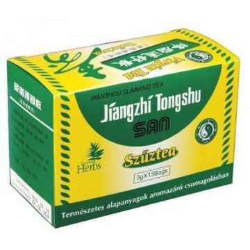Jiangzhi Tongshu Amazonas Ceai Virgin Pungi de umplere 15 x 3 g