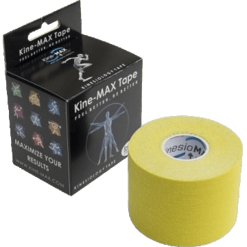 Kine-Max Classic Kinesiology Tape Bandă galbenă 5 m