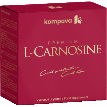 Kompava Premium L-Carnosine 60 capsule + cadou ACIDO FIT portocaliu 10pcs