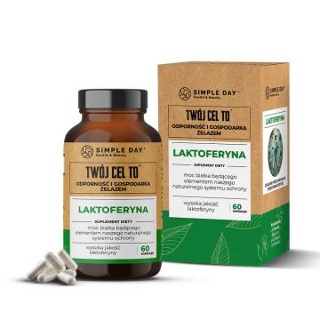 Lactoferrina Simple Day, 60 capsule