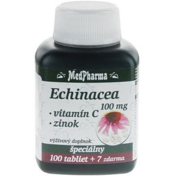 MedPharma Echinacea 100 mg + Vitamina C + Zinc 107 comprimate