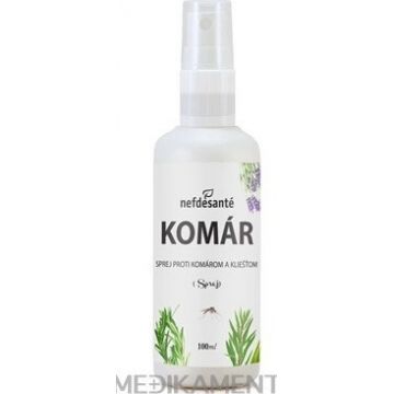nefdesanté KOMÁR spray împotriva țânțarilor și căpușelor 1x100 ml