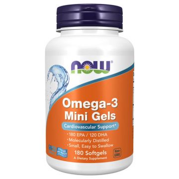 Now Foods Omega-3 500 mg, 180 capsule