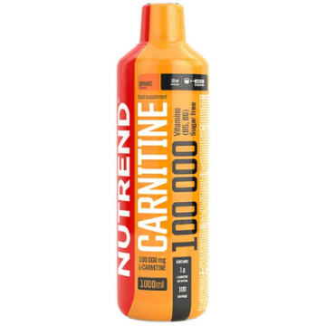 Nutrend Carnitină 100000 mg portocaliu 1000 ml