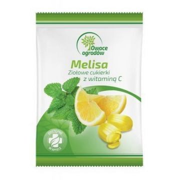 Owoce Ogrody Zio bomboane melissa cu vitamina C 60g