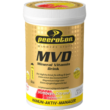 Peeroton MVD Mineral Vitamin Drink cu aromă de zmeură și lămâie 300 g