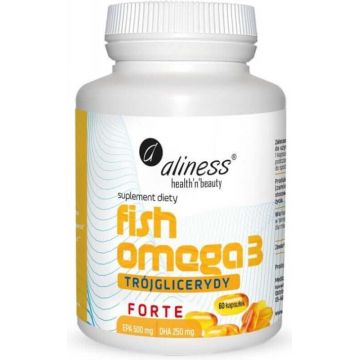 Peste Omega-3 Forte Trigliceride 60 capsule Aliness