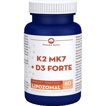 Pharma Activ LIPOZOMAL K2 MK7 + D3 FORTE 60 capsule