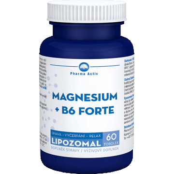 Pharma Activ LIPOZOMAL MAGNEZIU + B6 FORTE 60 capsule
