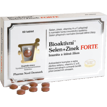 Pharma Nord Bioactive Selenium+Zinc Forte 60 comprimate