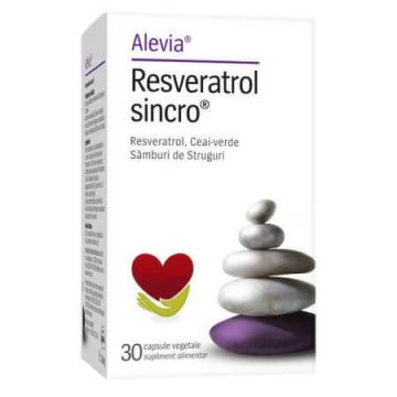 Resveratrol Sincro, 30 comprimate, Alevia