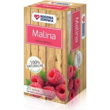 Sănătate familie Ceai de zmeură ierburi pentru preparare 20 plicuri