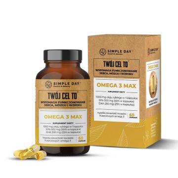 Simple Day Omega 3 Max, 60 capsule