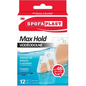 Spofaplast Max Hold patch-uri impermeabile 12 buc