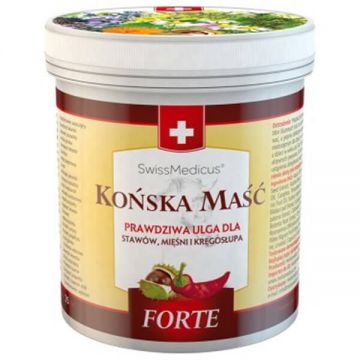 SwissMedicus, unguent de încălzire pentru cai Forte, 250 ml