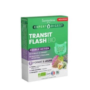 Tranzit Flash Bio, 15 comprimate, Santarome