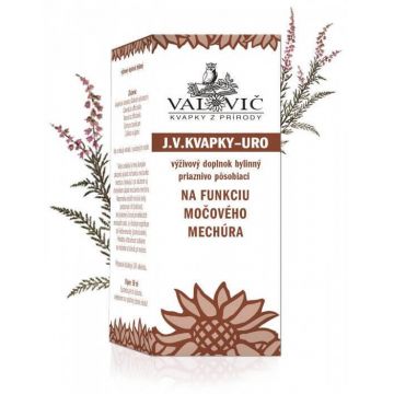 Valovic J.V. picături - uro pentru funcția vezicii urinare 50 ml