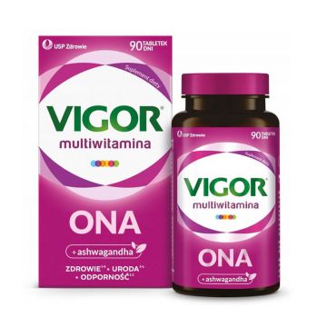 Vigor Multivitamin Ona, 90 comprimate