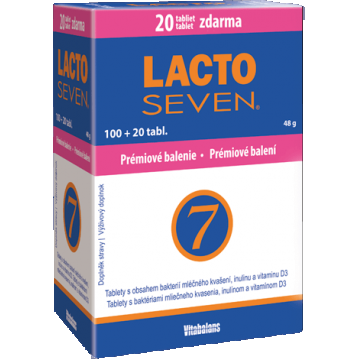 Vitabalans LACTOSEVEN, 120 comprimate