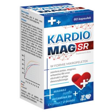 Wegafarm Kardiomag SR, 60 capsule