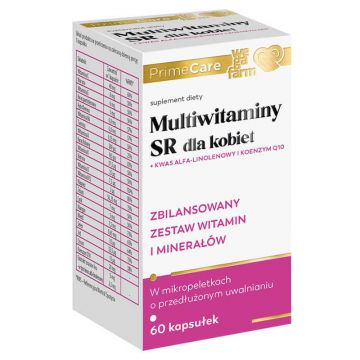 Wegafarm Multivitamine SR pentru femei, 60 capsule