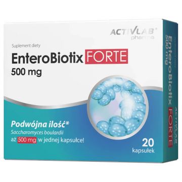 ActivLab Pharma EnteroBiotix Forte 500 mg, 20 capsule
