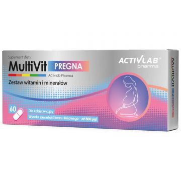 ActivLab Pharma MultiVit Pregna pentru femeile gravide, 60 capsule