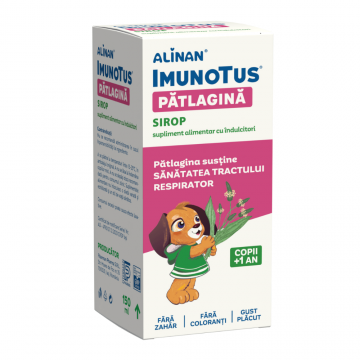 Alinan Imunotus Sirop, +1 an,Patlagina,150 ml, Fiterman Pharma