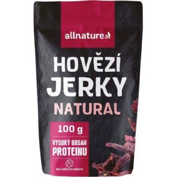 Allnature Carne de vită Jerky naturală 100 g