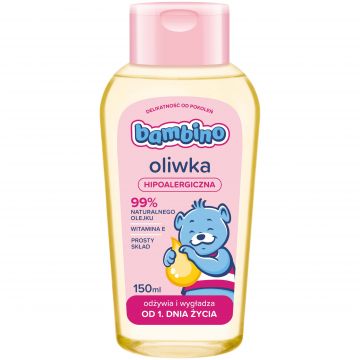 Bambino, ulei de măsline hipoalergenic, din prima zi de viață, 150 ml