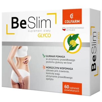 Be Slim Glyco, 60 comprimate
